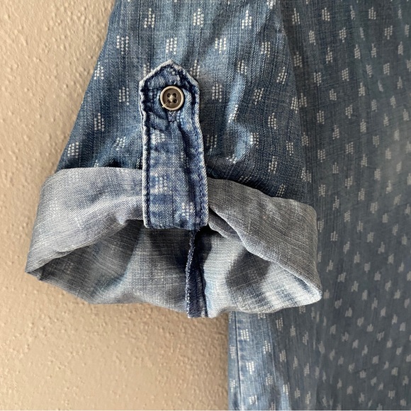 Cloth & Stone chambray denim tunic - Picture 2 of 5